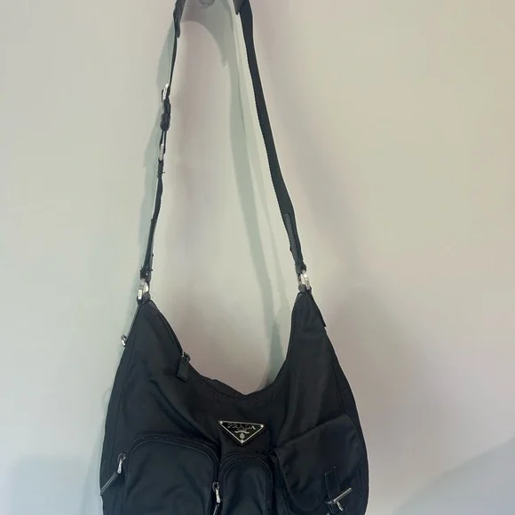 Prada Black Messenger Bag - Picture 2 of 11